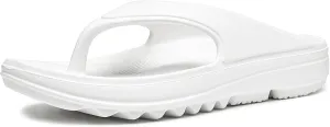 Oudizz Orthopedic Sandals Flip Flops for Women Arch Support Pillow Soft Recovery Thong Sandals Spa Summer Beach Cloud Slides