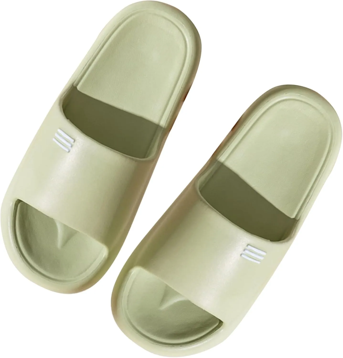 Pillow Slippers for Women, 1 Pair Pillow Slippers Thick Soled Comfortable Lightweight Shower Room Anti Slip Slipper for Summer