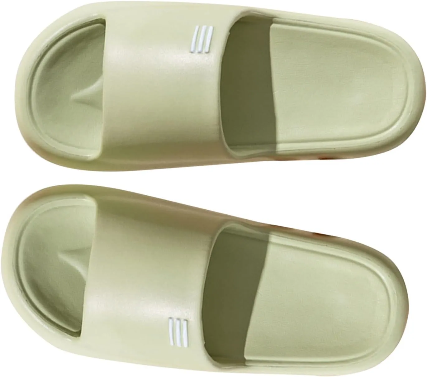 Pillow Slippers for Women, 1 Pair Pillow Slippers Thick Soled Comfortable Lightweight Shower Room Anti Slip Slipper for Summer