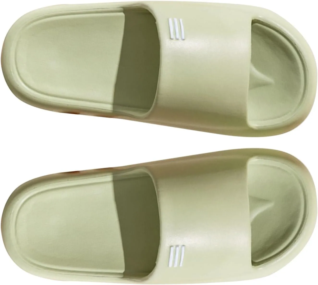 Pillow Slippers for Women, 1 Pair Pillow Slippers Thick Soled Comfortable Lightweight Shower Room Anti Slip Slipper for Summer