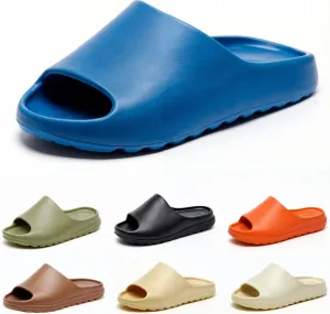 Pillow Slippers for Women and Men Cloud Platform Slides Anti Slip Cloud Slippers Lightweight EVA Comfy Shower Slides Open Toe Sandals for Indoor and Outdoor