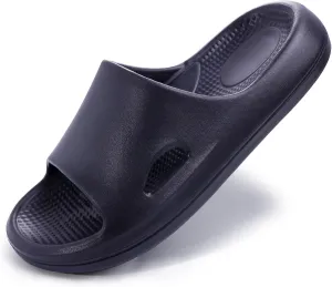 Pillow Slippers for Women and Men Indoor Cloud Sandals EVA Anti-Slip Slides Shoes Cushioned Thick Sole Shower Cloud Slippers Arch Support Men Sandals Super Soft House Pillow Slides
