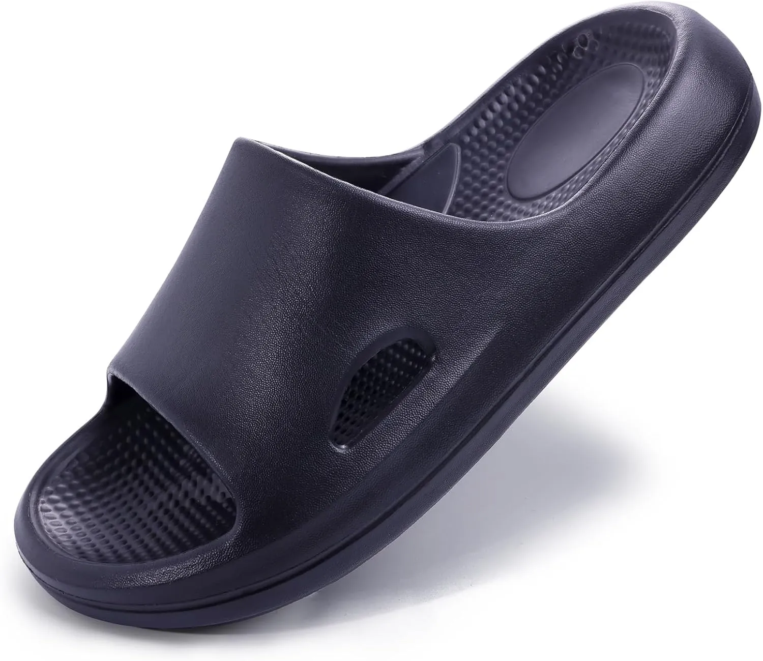 Pillow Slippers for Women and Men Indoor Cloud Sandals EVA Anti-Slip Slides Shoes Cushioned Thick Sole Shower Cloud Slippers Arch Support Men Sandals Super Soft House Pillow Slides