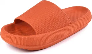 Pillow Slippers for Women and Men Non-Slip Shower Slides Shoes Comfort Cloud House Sandals Thick Sole Indoor Outdoor