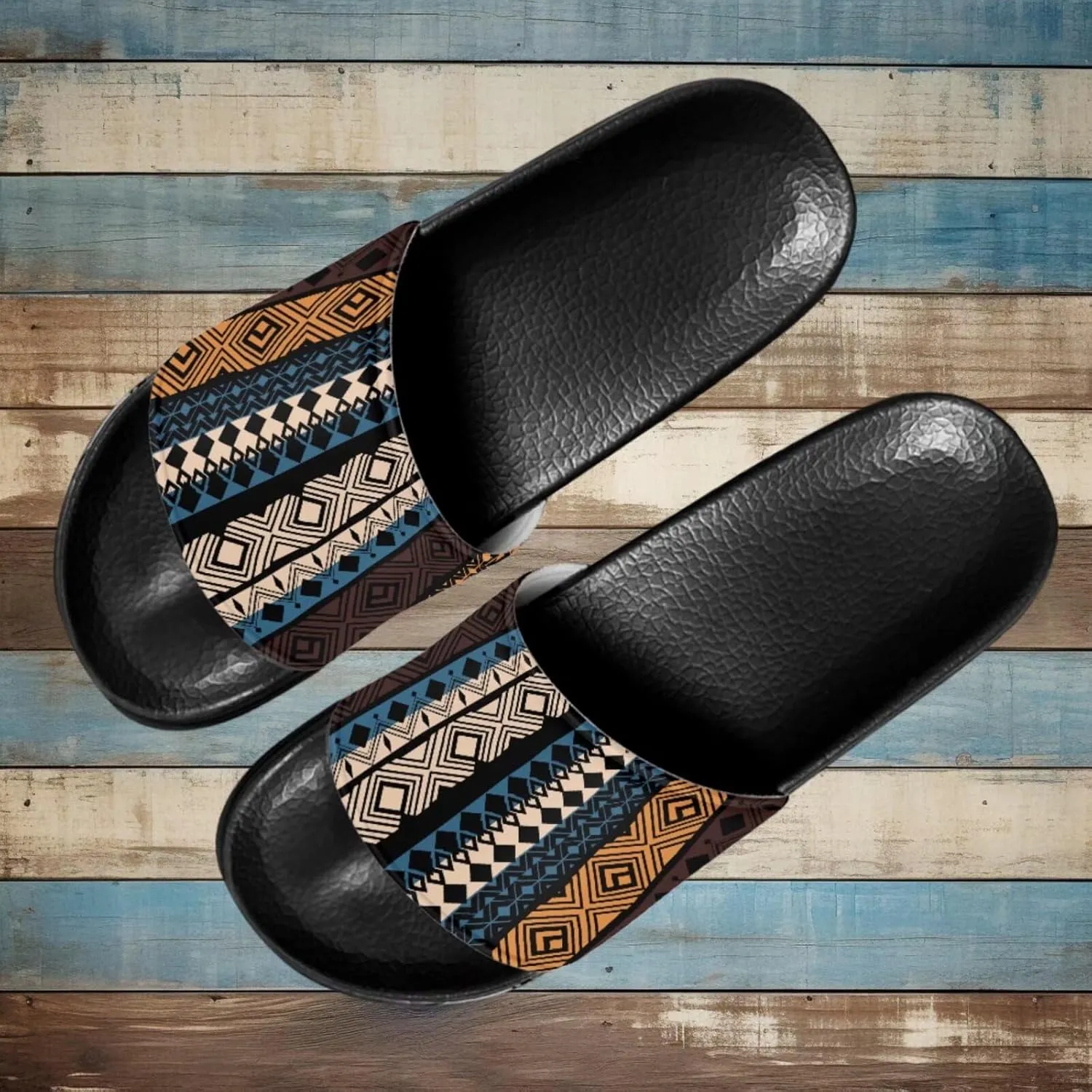 Pillow Slippers Slides for Women, Non-Slip Cloud Slides House Shower Shoes Shower Sandals for Indoor & Outdoor