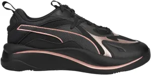 PUMA Womens Rs-Curve Glow Lace Up Sneakers Shoes Casual - Black, Pink - Size 6 M