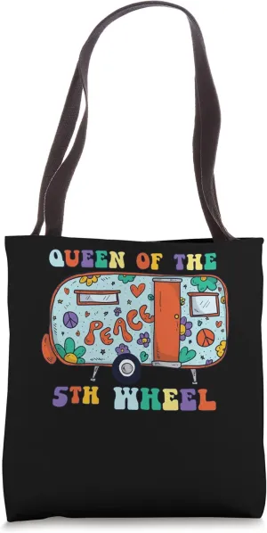 Queen Of The 5th Wheel Recreational Vehicle RV Tote Bag