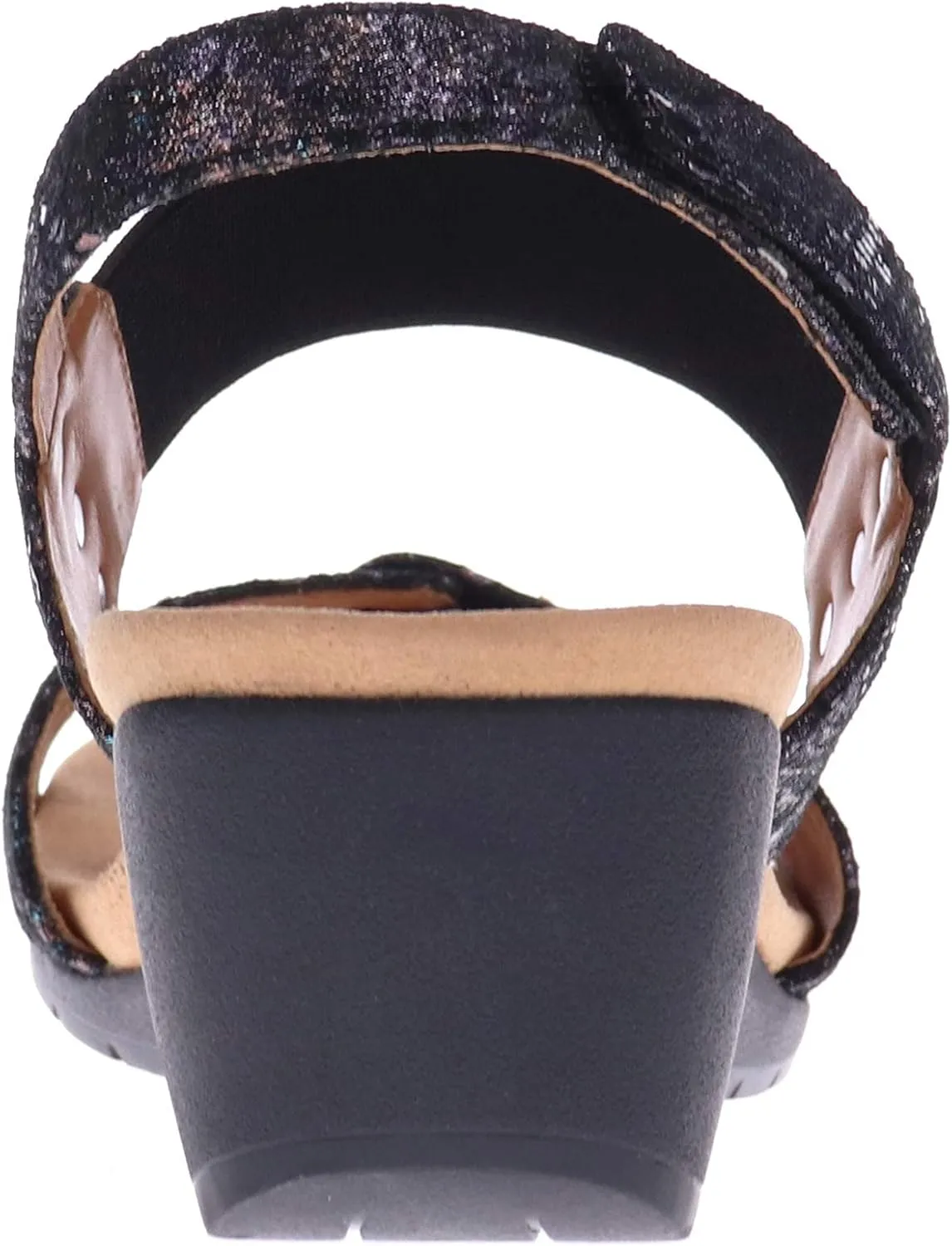 R Revere evere Tahiti Women's Wedge Sandals - Sporty Elegance with Arch Support and Adjustable Fit
