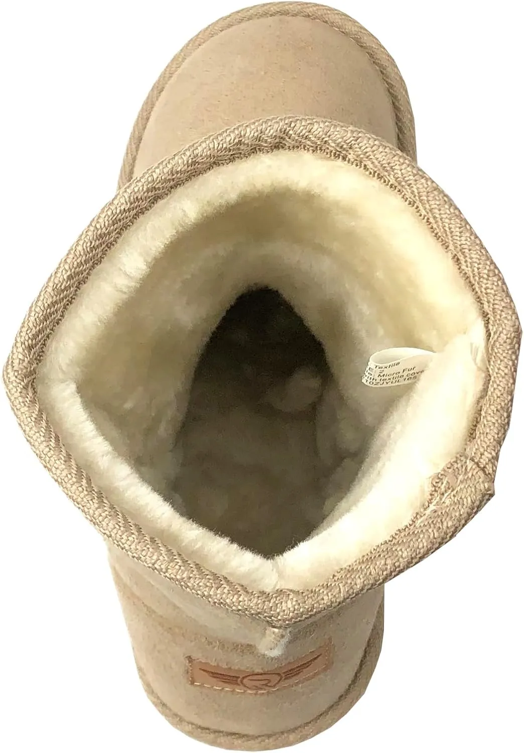 REDVOLUTION New Kids Classic Snow Boots Faux Fur Midcalf Outdoor Boots (Big Kid)