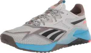 Reebok Men's Nano X2 Tr Adventure Cross Trainer, Pure Grey/Trek Grey/Radiant Aqua, 11.5