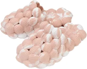 Rojeam House Slippers for Women and Men EVA Shower Shoes Massage Bubble Slides Bathroom Sandals