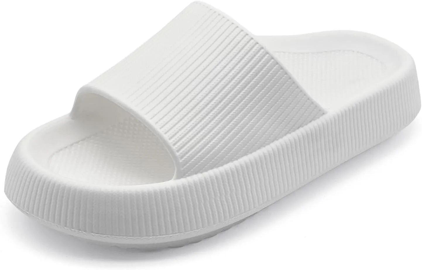 rosyclo Arch Support Slides for Women and Men, Cloud Recovery Sandals Pillow Plantar Fasciitis Slippers, Pain Relief Cushion Cozy Thick Sole Indoor and Outdoor