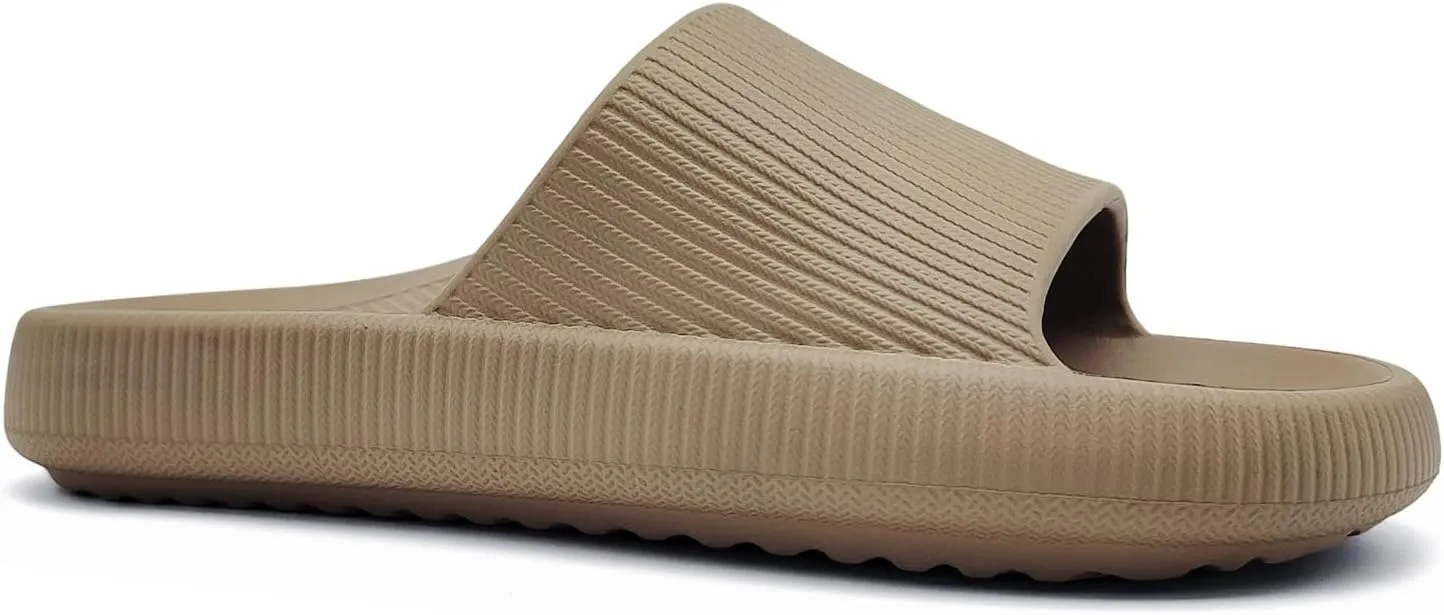 rosyclo Arch Support Slides for Women and Men, Cloud Recovery Sandals Pillow Plantar Fasciitis Slippers, Pain Relief Cushion Cozy Thick Sole Indoor and Outdoor