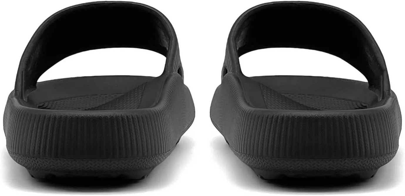 rosyclo Arch Support Slides for Women and Men, Cloud Recovery Sandals Pillow Plantar Fasciitis Slippers, Pain Relief Cushion Cozy Thick Sole Indoor and Outdoor