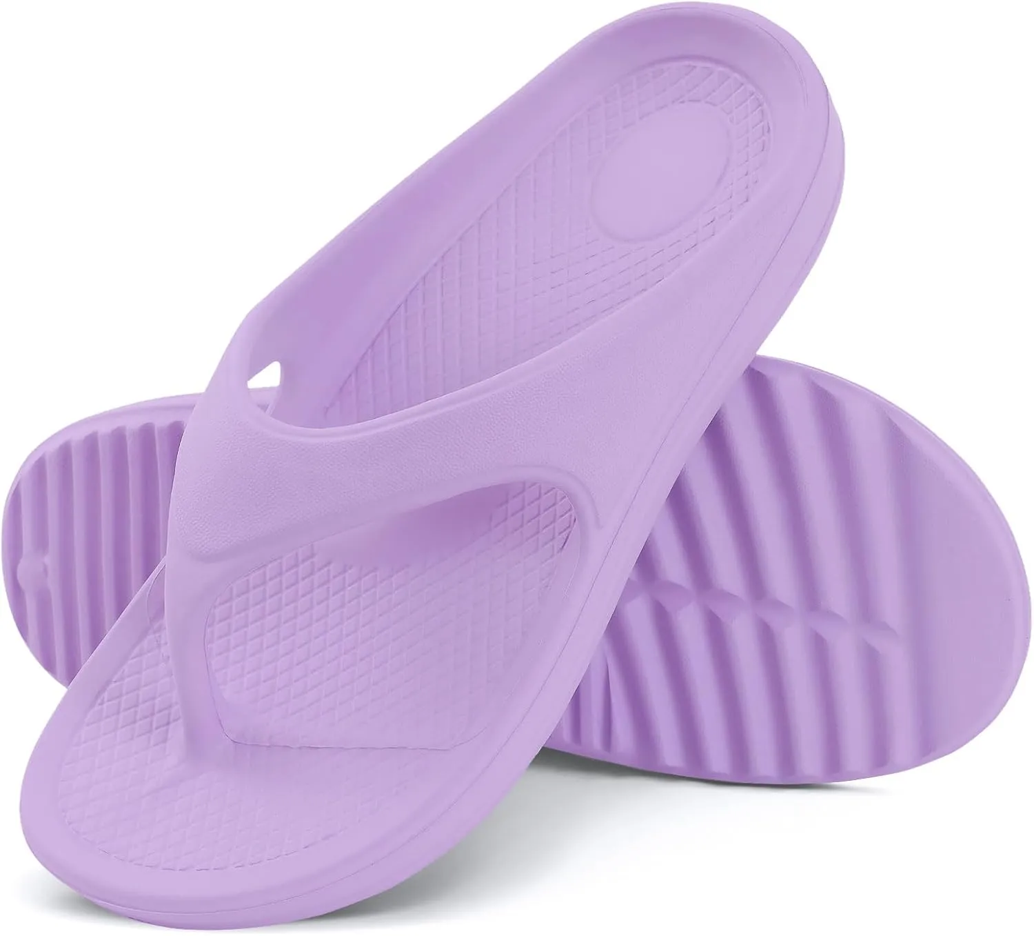 shevalues Orthopedic Sandals for Women Arch Support Recovery Flip Flops Pillow Soft Summer Beach Shoes