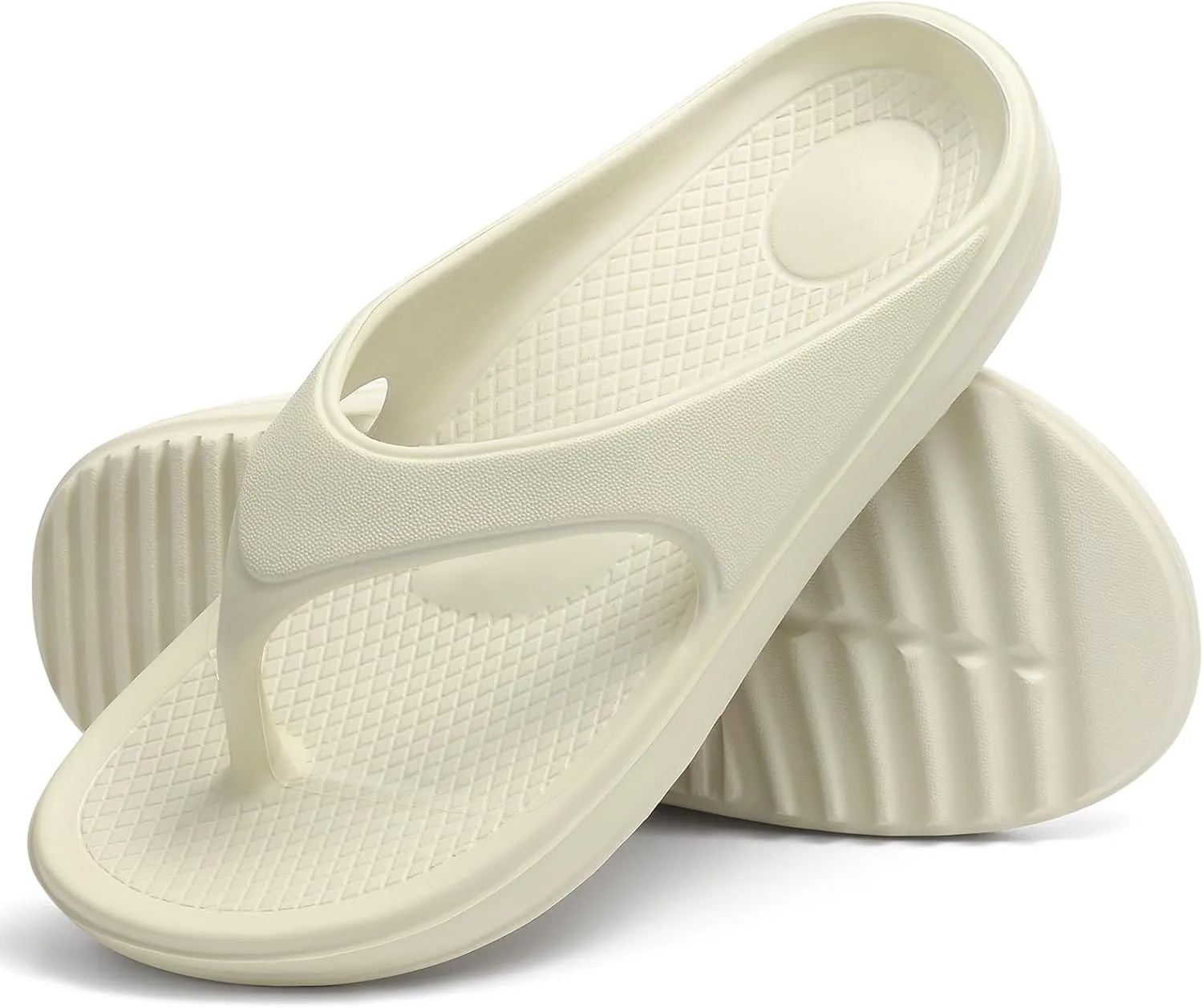 shevalues Orthopedic Sandals for Women Arch Support Recovery Flip Flops Pillow Soft Summer Beach Shoes