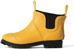 Short Rain Boots for Women, Waterproof Garden Shoes Chelsea Rainboots for Women, 4mm Neoprene Rain Boots, Work, Anti-slip Garden Shoes (Size 5-10)