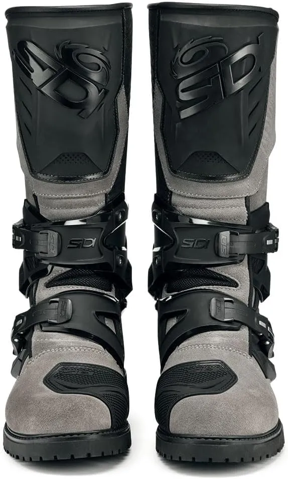 SIDI | Touring Motorcycle Boots, Professional Motocross Boots for Men ADVENTURE 2 GORE-TEX, Micro-Adjustable and Replaceable Buckles, Flex System, Velcro Strap