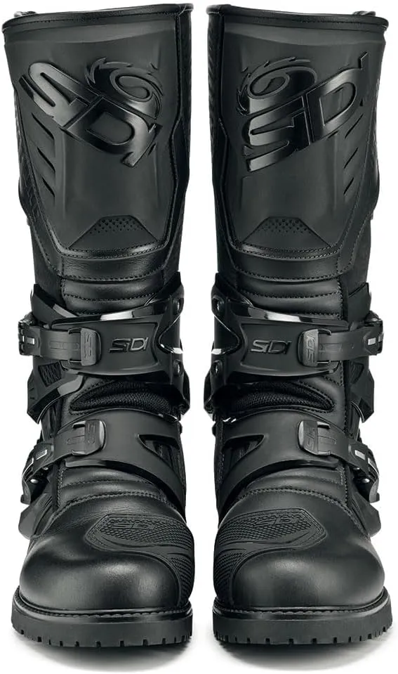 SIDI | Touring Motorcycle Boots, Professional Motocross Boots for Men ADVENTURE 2 GORE-TEX, Micro-Adjustable and Replaceable Buckles, Flex System, Velcro Strap