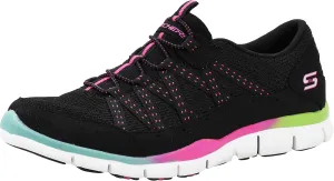 Skechers Women's Gratis Strolling Black/Multi Sneakers 6.5 M US