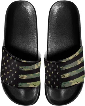 Slippers for Women and Men, Pillow House Slippers Shower Shoes Indoor Slides Bathroom Sandals
