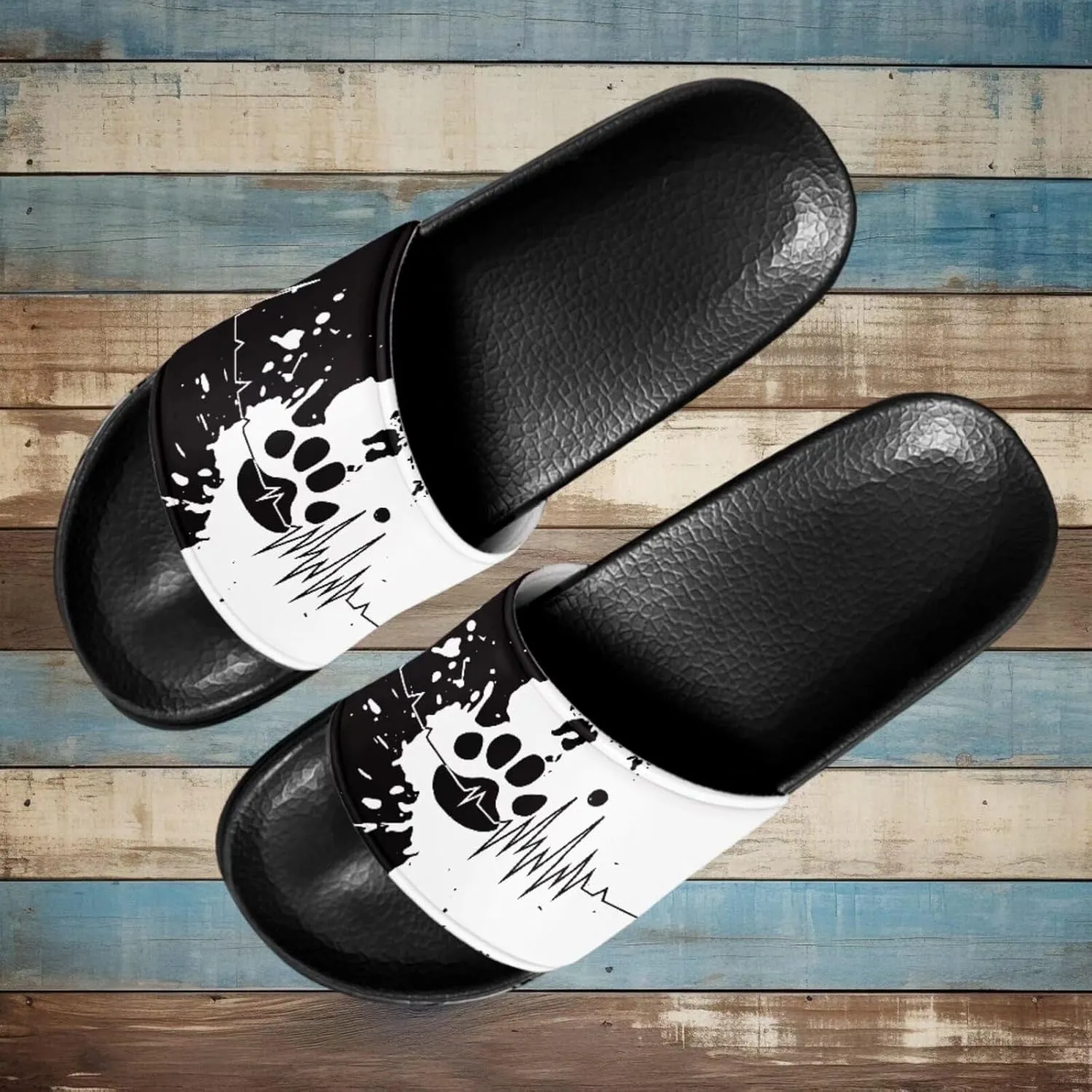 Slippers for Women and Men, Pillow House Slippers Shower Shoes Indoor Slides Bathroom Sandals