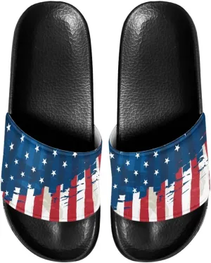 Slippers for Women and Men, Pillow House Slippers Shower Shoes Indoor Slides Bathroom Sandals
