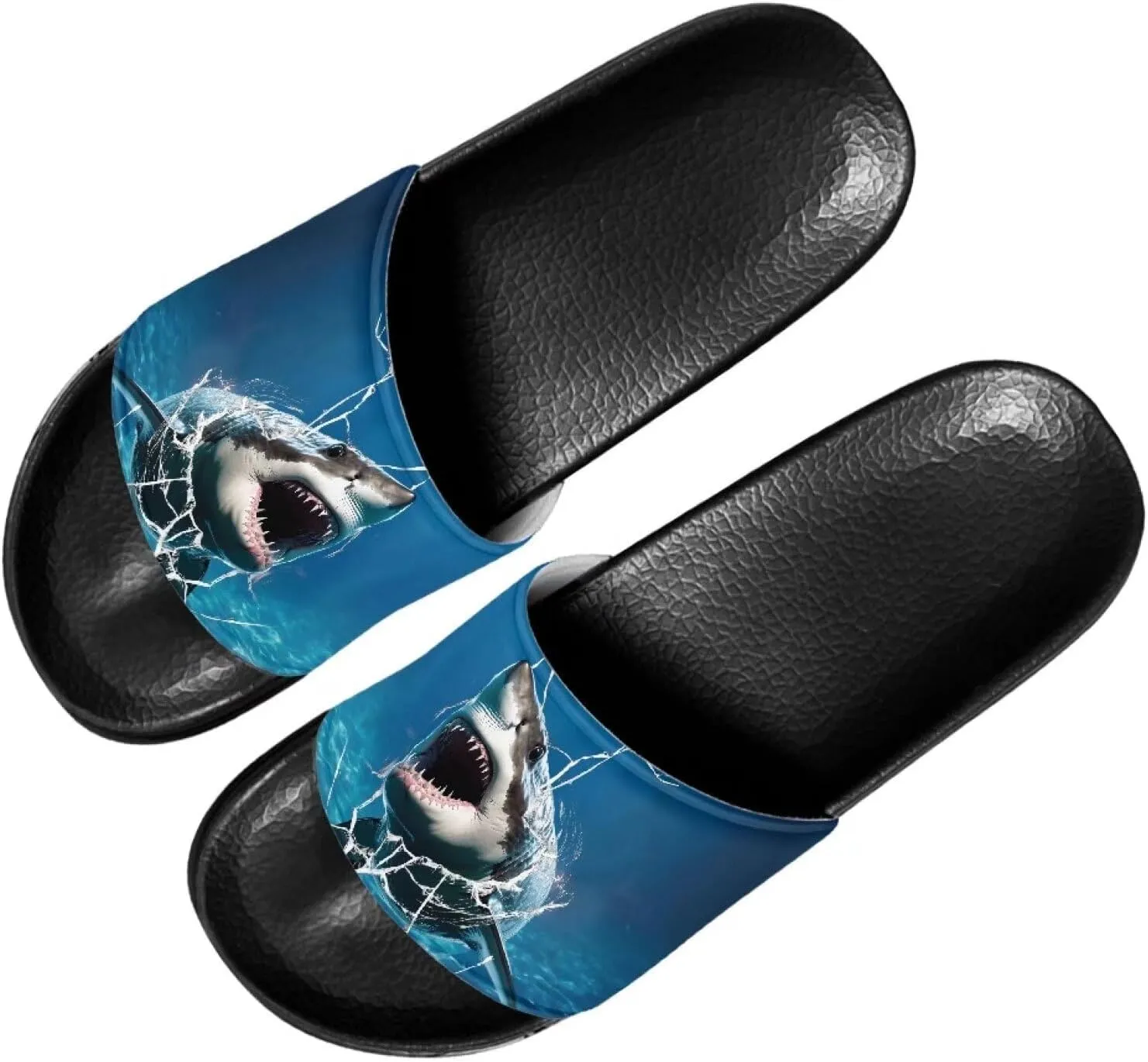 Slippers for Women and Men, Pillow House Slippers Shower Shoes Indoor Slides Bathroom Sandals