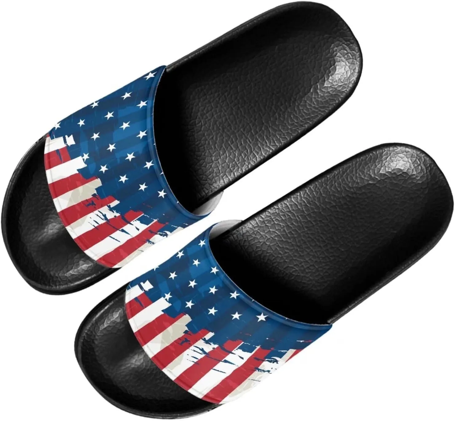 Slippers for Women and Men, Pillow House Slippers Shower Shoes Indoor Slides Bathroom Sandals