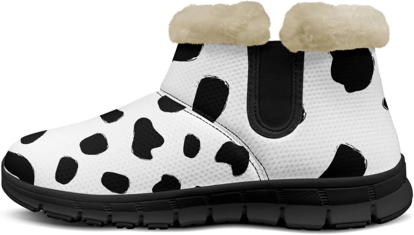 Snow Boots for Women -Fashion Winter Warm Snow Boots Anti-Slip outdoor Furry bootie for men women