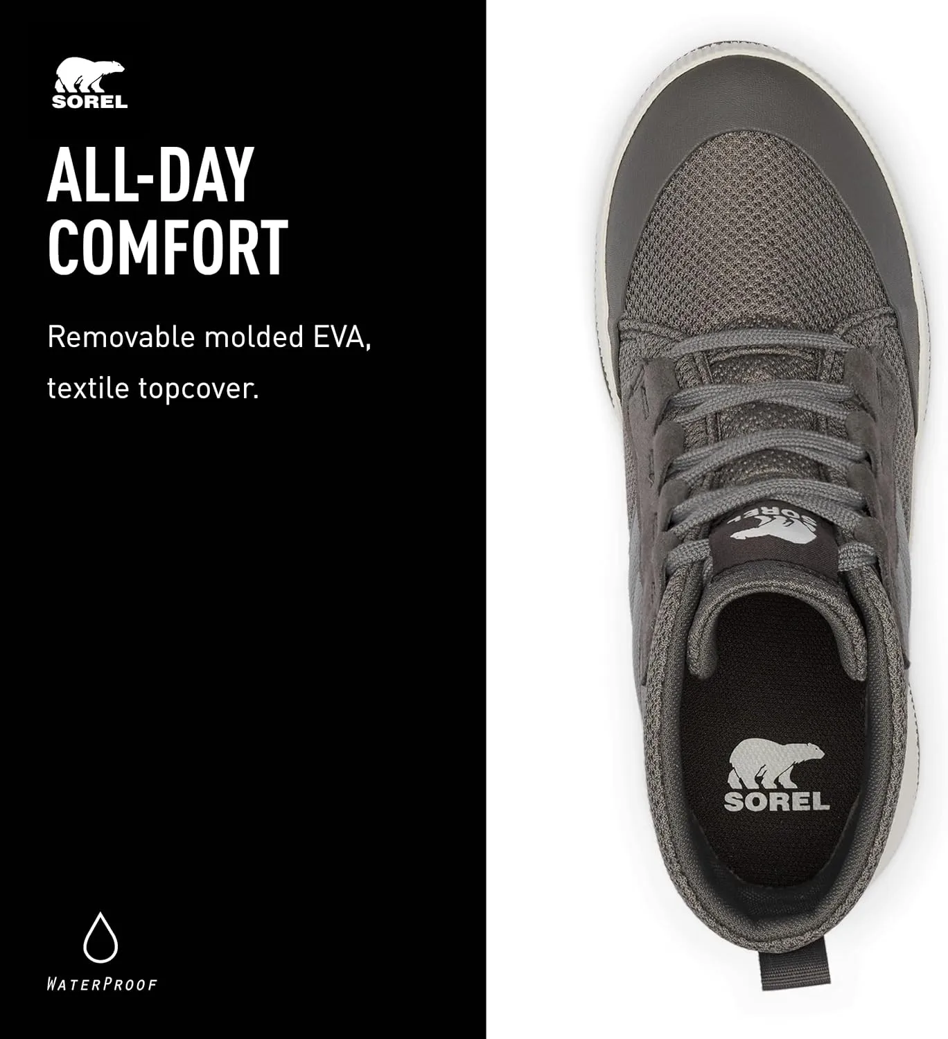 Sorel Women's Out N About III Mid Sneaker Waterproof Shoes