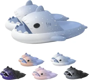 Spotted Starlight Shark Slippers, Original Cloud Shark Slippers, Gradient Cloud Shark Slippers Unise
