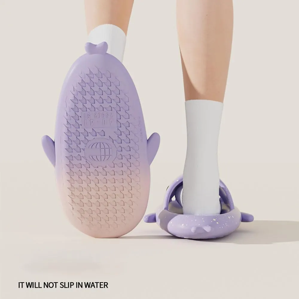Spotted Starlight Shark Slippers, Original Cloud Shark Slippers, Gradient Cloud Shark Slippers Unise