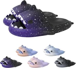 Spotted Starlight Shark Slippers, Original Cloud Shark Slippers, Gradient Cloud Shark Slippers Unise
