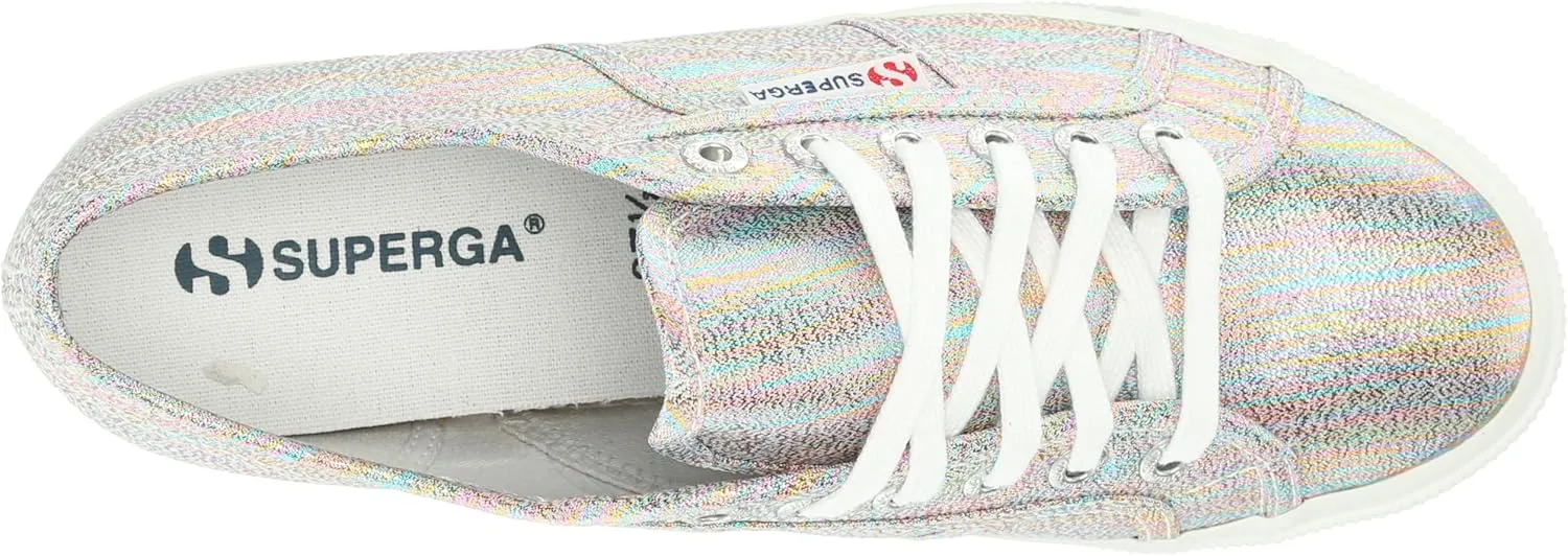 Superga Women's 2790 Multicolor Shot Lame Sneaker