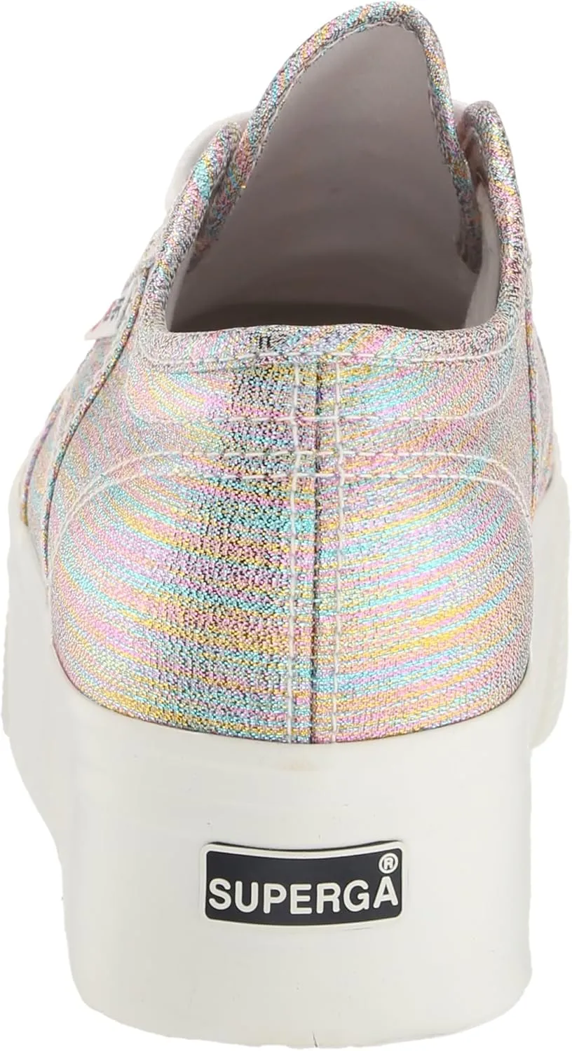 Superga Women's 2790 Multicolor Shot Lame Sneaker