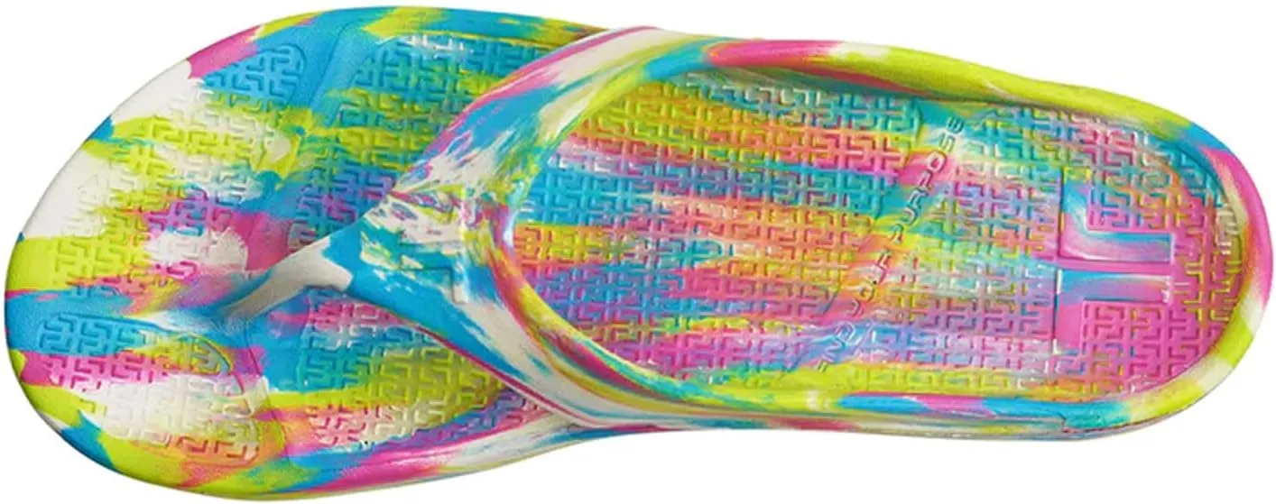 TELIC Women's Energy Flip Flop-Pillow-Soft, Supportive, Lightweight, Waterproof-Perfect for Beach & Pool
