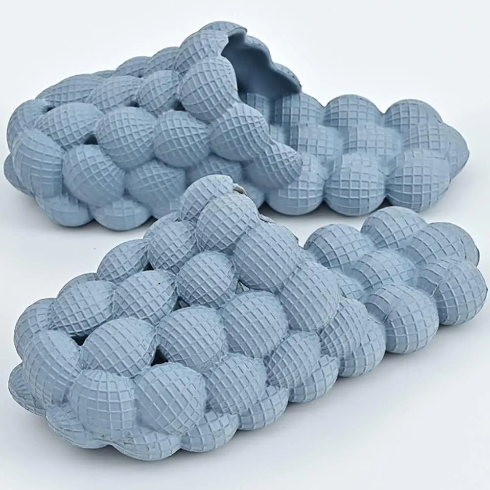 Unisex Lychee Sandals Lychee Slippers Home Shower Beach Slides Stress Relief Massage Slippers for Indoor & Outdoor