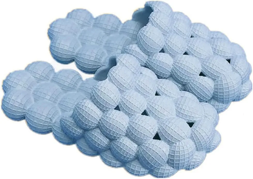 Unisex Lychee Sandals Lychee Slippers Home Shower Beach Slides Stress Relief Massage Slippers for Indoor & Outdoor
