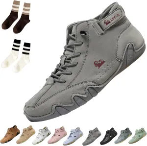 Vogany Shoes Women, Vogany Shoes Orthopedic Sneakers, Lightweight Unisex Outdoor for Hiking Camping & Driving All Season High Top Boots Arch Support