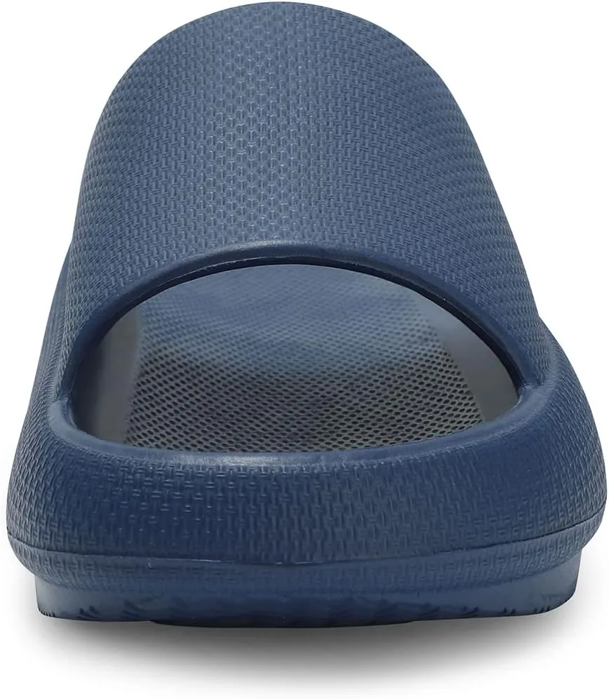 welltree Slides for Women Men Pillow Slippers Non-Slip Bathroom Shower Sandals Soft Thick Sole Indoor and Outdoor Slides