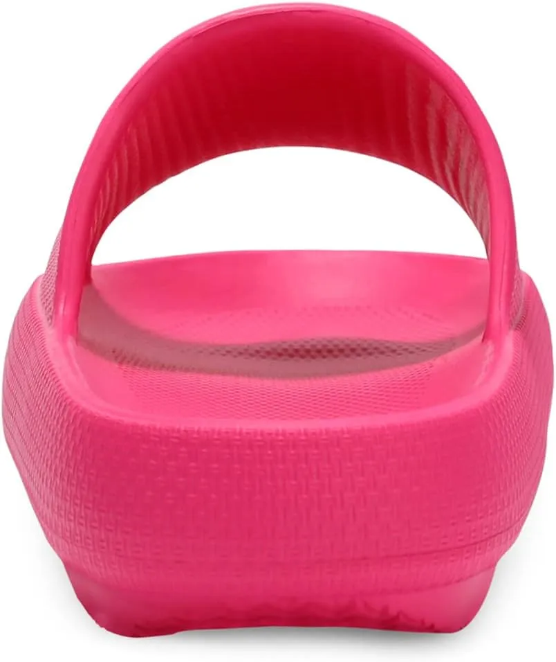 welltree Slides for Women Men Pillow Slippers Non-Slip Bathroom Shower Sandals Soft Thick Sole Indoor and Outdoor Slides