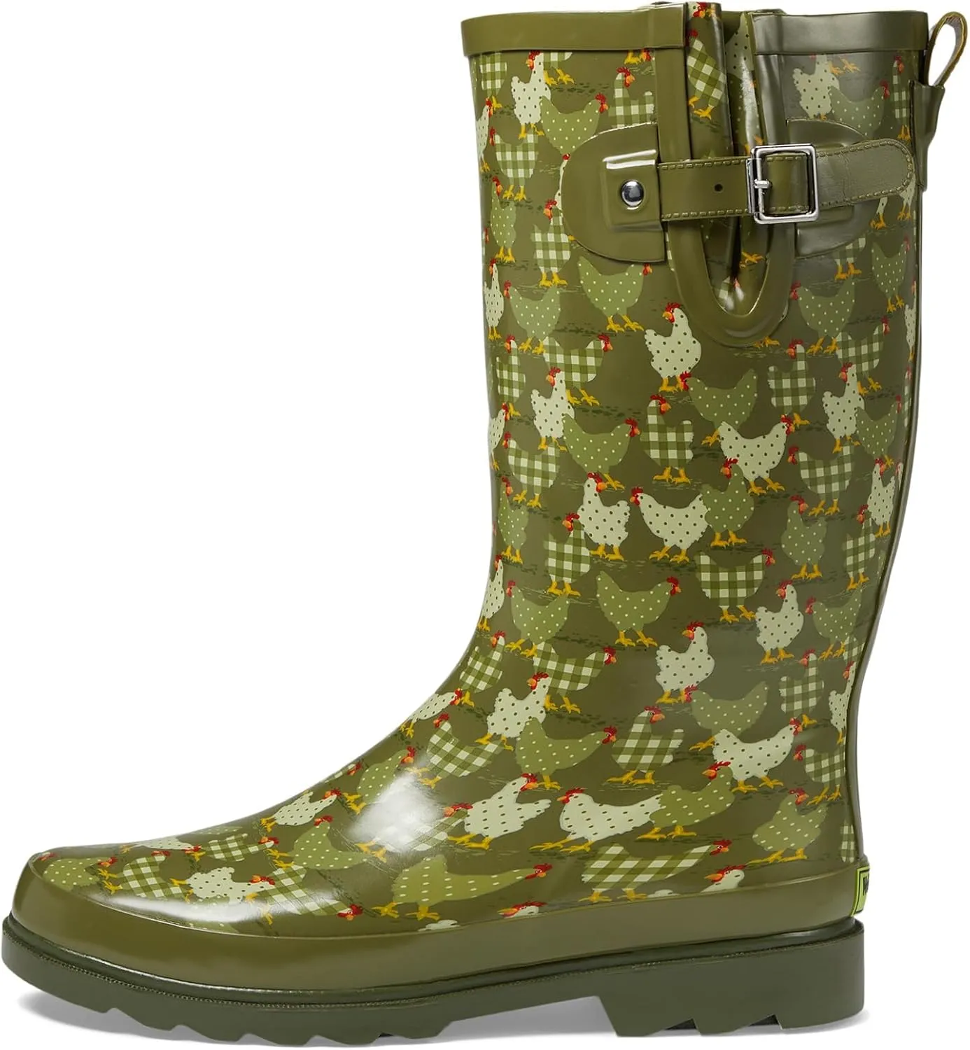 Western Chief Women's Tall Waterproof Rain Boot Outdoor Garden Shoes