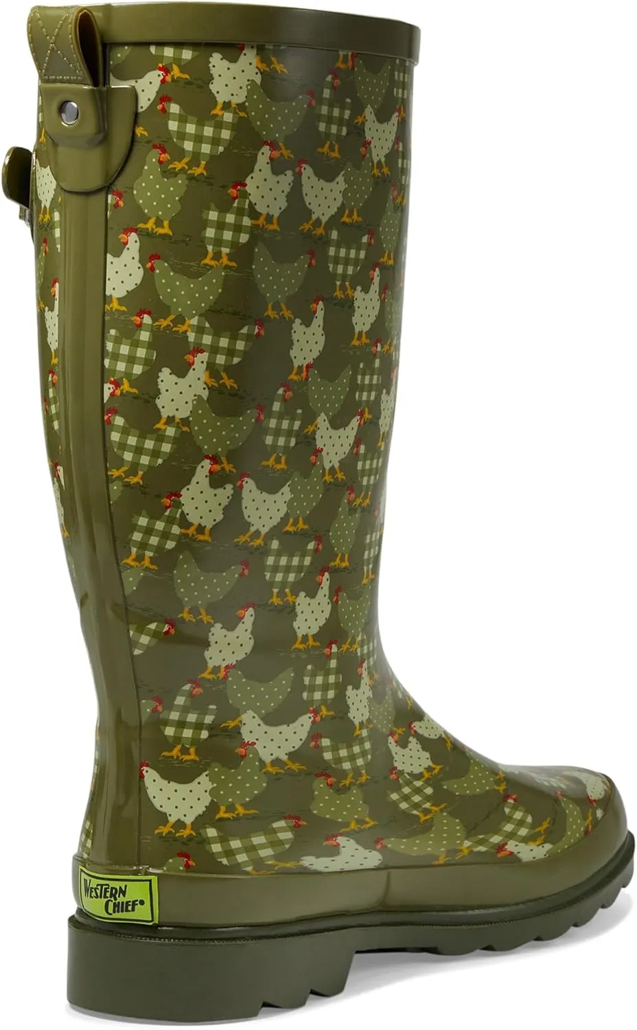 Western Chief Women's Tall Waterproof Rain Boot Outdoor Garden Shoes