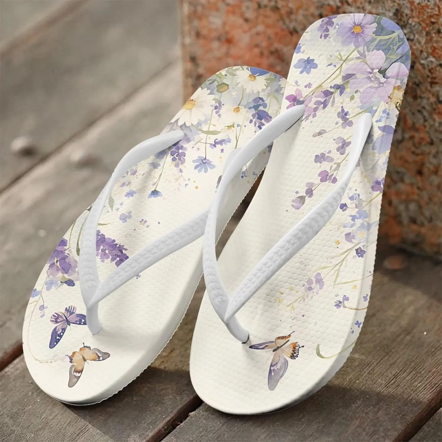Women's Arch Support Daiy Flip Flops Comfortable Casual Summer Beach Thong Sandals Fashion Beach Slippers Size US 5.5-9.5