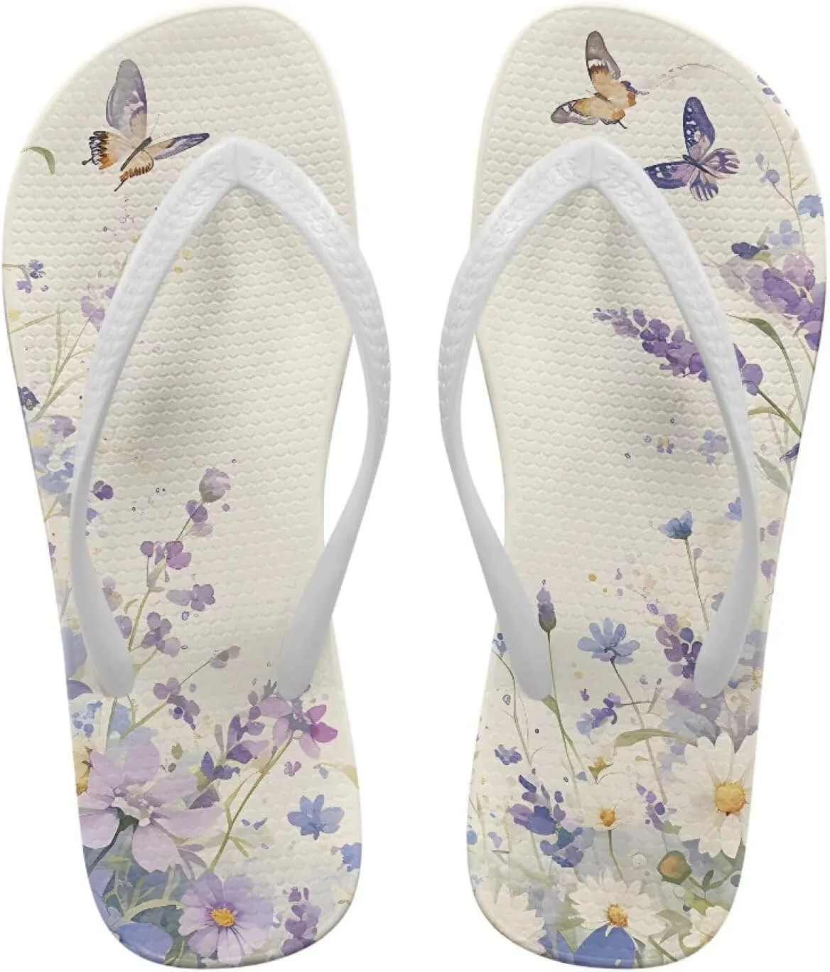 Women's Arch Support Daiy Flip Flops Comfortable Casual Summer Beach Thong Sandals Fashion Beach Slippers Size US 5.5-9.5