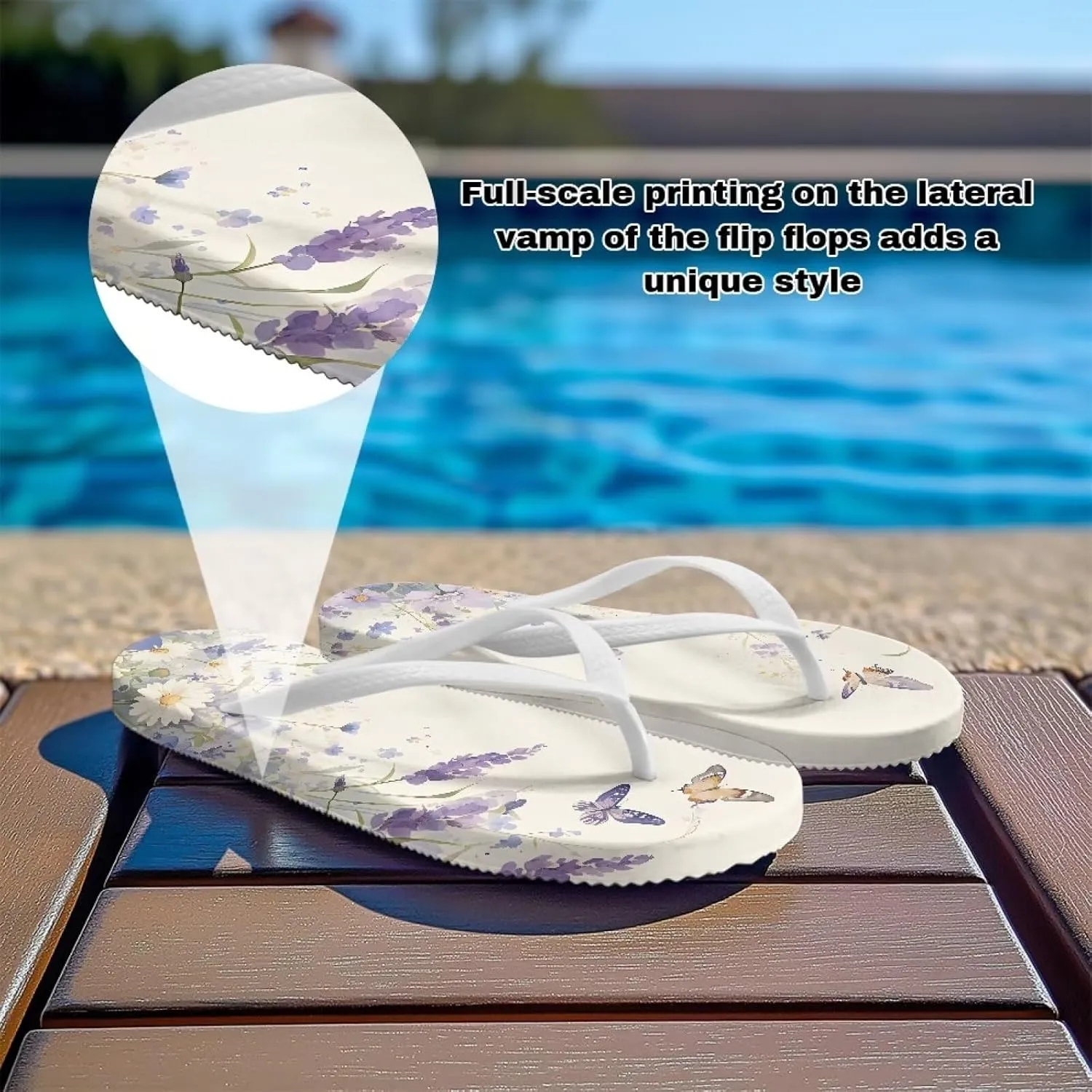 Women's Arch Support Daiy Flip Flops Comfortable Casual Summer Beach Thong Sandals Fashion Beach Slippers Size US 5.5-9.5