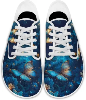Women's Butterfly Leisure Dance Shoes Business Loafers Flats Walking Outdoor Sneaker for Travel