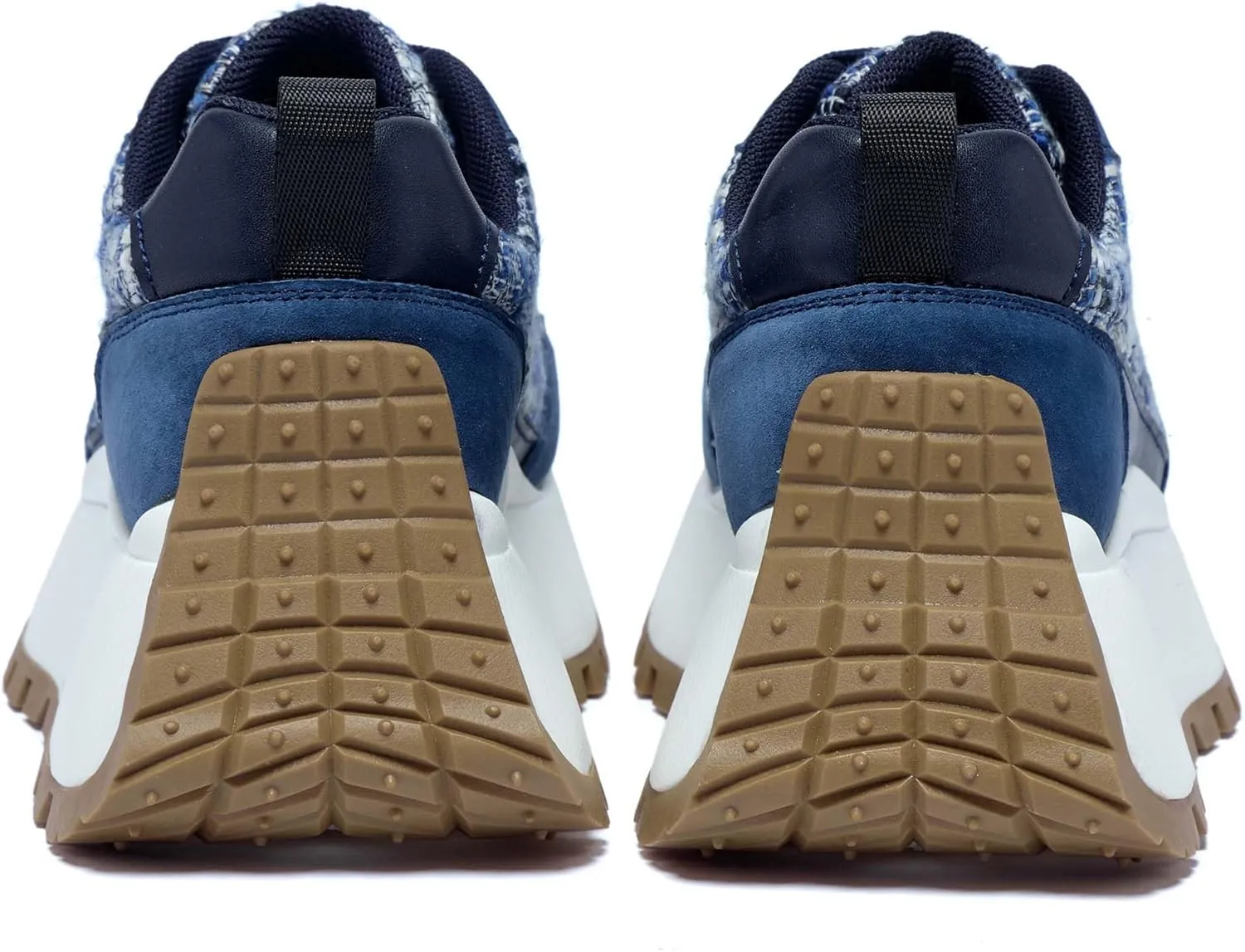 Women's Fashion Sneakers Casual Chunky Lace Up Walking Shoes Lightweight Cushioning Arch Support Retro Tennis Running Sneakers Non-Slip Women's Shoes