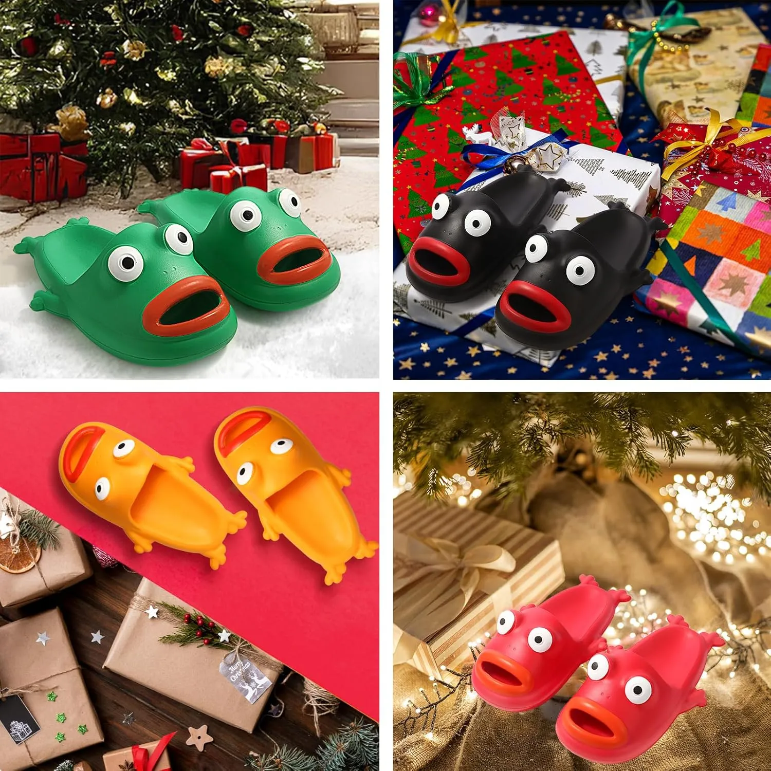 Womens Slides,Cloud Slides for Women Men,Frog Slippers,Frog Flip Flops,Funny House Slide Sandals for Beach Pool Shower Outdoor Indoor